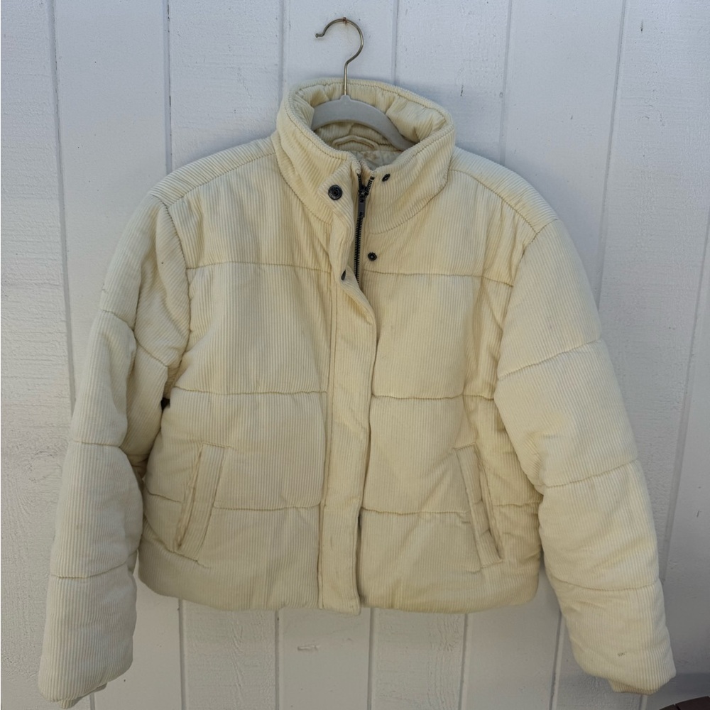 RVCA women’s corduroy puffer